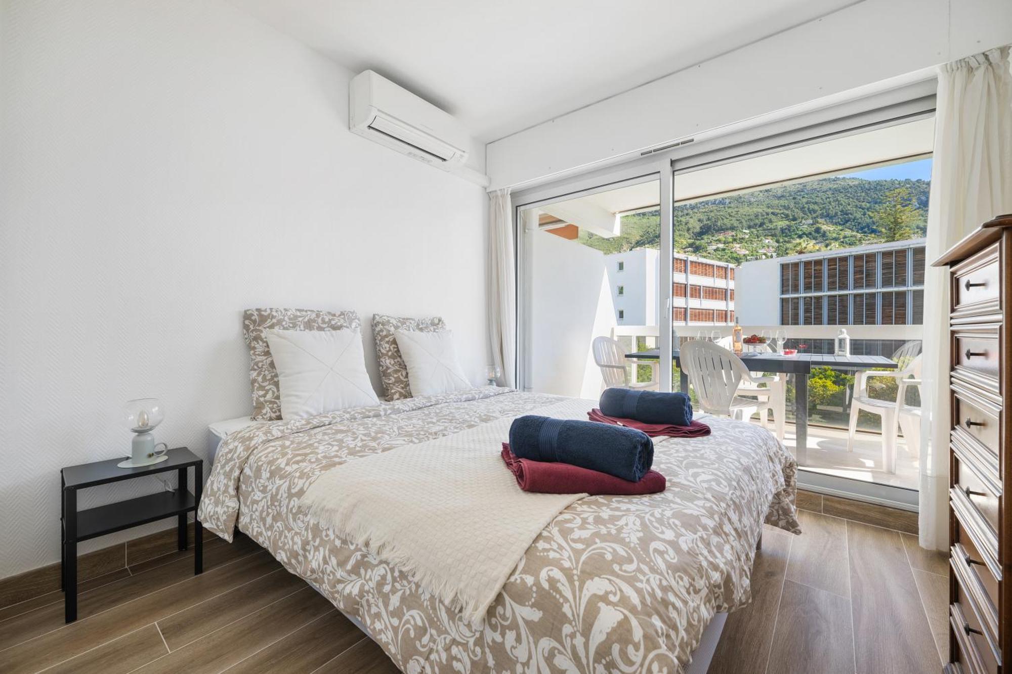 Le Rocamare - Piscine Toit Terrasse - Parking Prive - Terrasse Leilighet Menton Eksteriør bilde